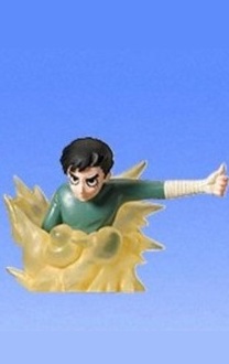 NARUTO GASHAPON STAMP NINJA MARK 3 ROCK LEE