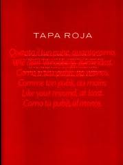 TAPA ROJA