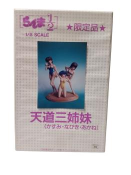 RANMA 1/2 MAQUETA RESINA TENDO SISTERS KASUMI, NABIKI Y AKANE 1/8