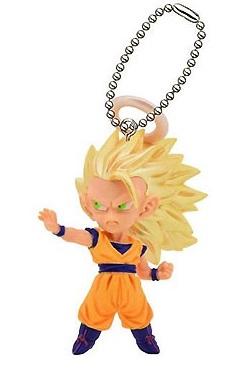 DRAGON BALL GASHAPON UDM THE BEST 12 GOKU SS3