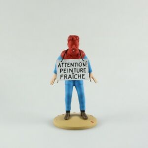 TINTIN FIGURAS LA COLECCION OFICIAL 70 HADDOCK CUBIERTO DE PINTURA