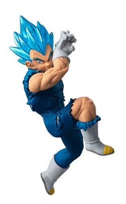 DRAGON BALL GASHAPON SUPER VS HIGH GRADE FIGURE SERIES 05 VEGETA SS BLUE
