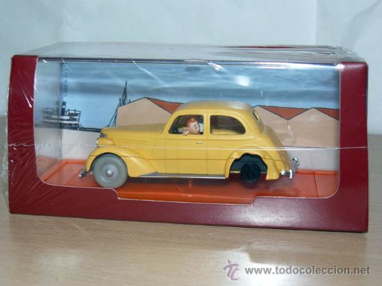 COCHE TINTIN LA VOITURE ACCIDENTEE