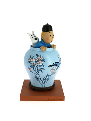 TINTIN RESINA JARRON 20CM