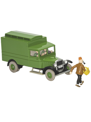 TINTIN COCHE REPLICA "LE CAMION CELLULARI"