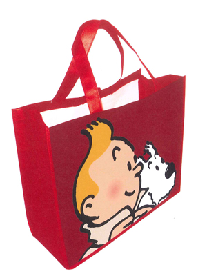 TINTIN BOLSA ROJA GRANDE