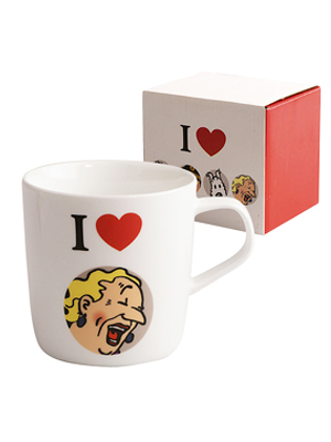 TINTIN TAZA "I LOVE CASTAFIORE"