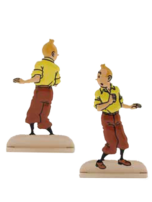TINTIN SILUETA METALICA "SECRETO"