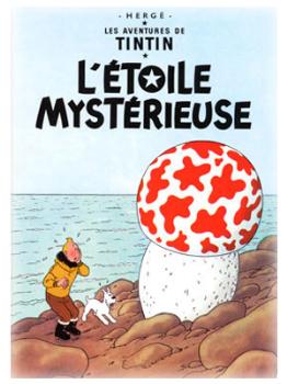 TINTIN POSTER PORTADA TINTIN L'ETOILE MYSTERIEUSE