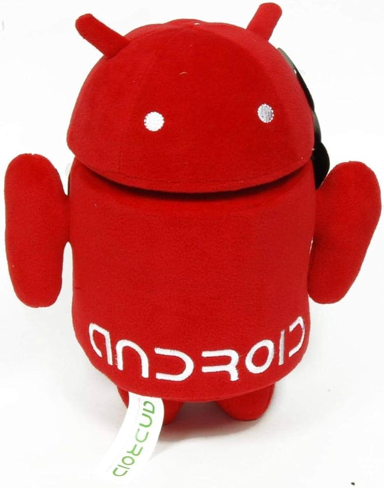 ANDROID PELUCHE CABEZA GIRATORIA