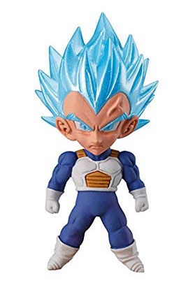 DRAGON BALL GASHAPON UDM BURST 34 VEGETA SS BLUE