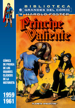 BIBLIOTECA GRANDES DEL COMIC HALOLD FOSTER PRINCIPE VALIENTE · 14