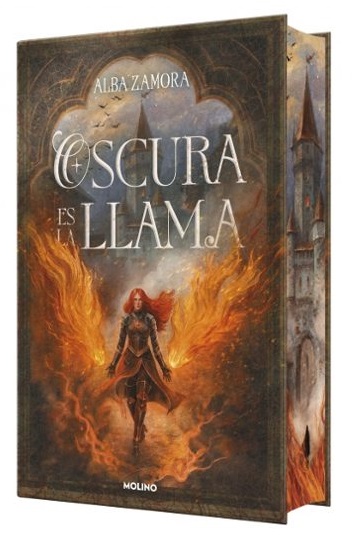 Oscura es la llama (edición limitada con cantos tintados)