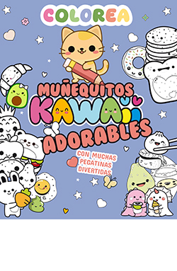 Colorea Kawaii Muñequitos adorables
