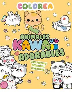 Colorea Kawaii animales adorables