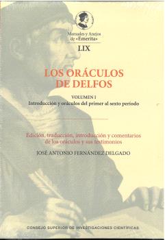 LOS ORÁCULOS DE DELFOS VOLUMEN I Y II