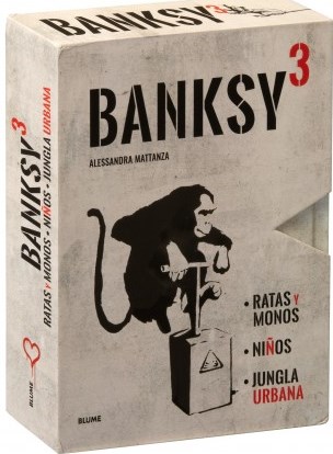 BANKSY. RATAS Y MONOS. NIÑOS. JUNGLA URBANA