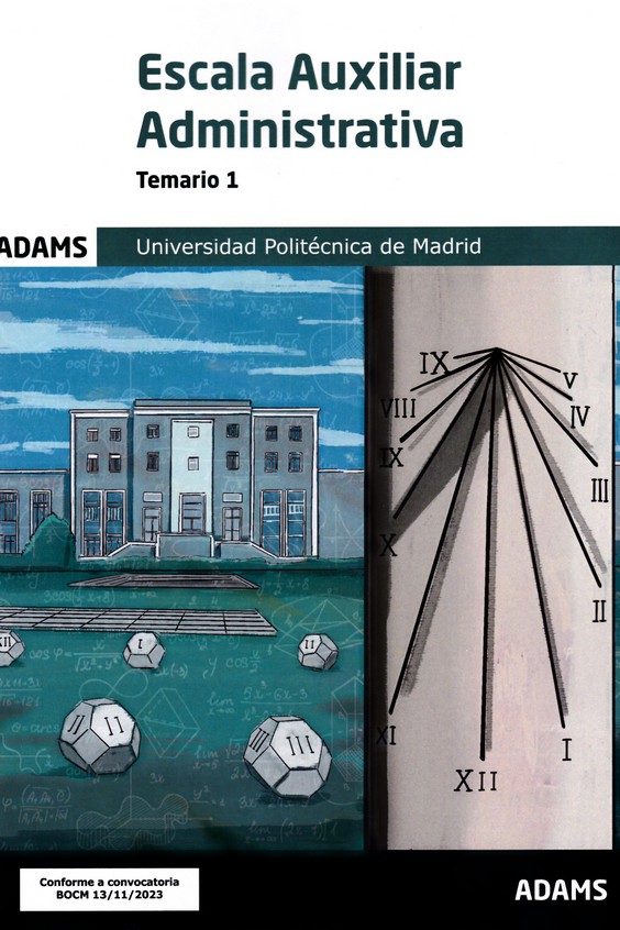 ESCALA AUXILIAR ADMINISTRATIVA - TEMARIO 1