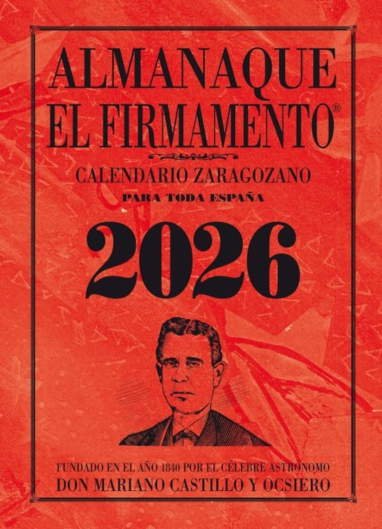 CALENDARIO ZARAGOZANO 2026 (ROJO) EL FIRMAMENTO