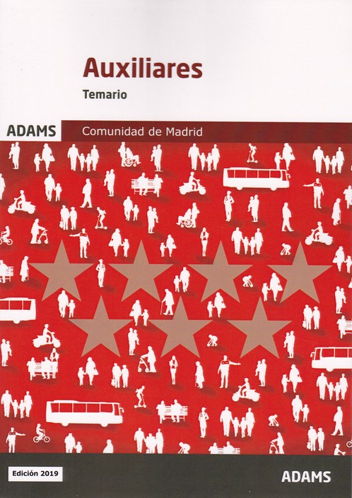 AUXILIARES. TEMARIO. COMUNIDAD DE MADRID
