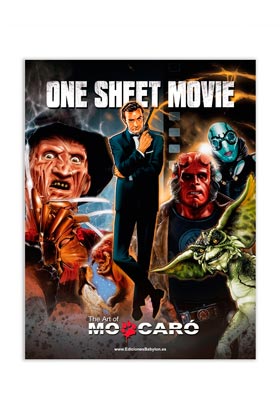 ONE SHEET MOVIE. THE ART OF MO CARÓ (CAST-INGLÉS)