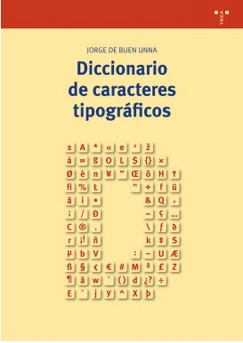DICCIONARIO DE CARACTERES TIPOGRAFICOS