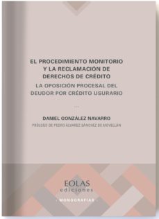 PROCEDIMIENTO MONITORIO Y LA RECLAMACIÓN DE DERECHOS DE CREDITO, EL