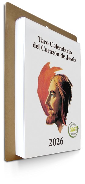 TACO 2026 CALENDARIO GIGANTE  DEL CORAZON DE JESUS