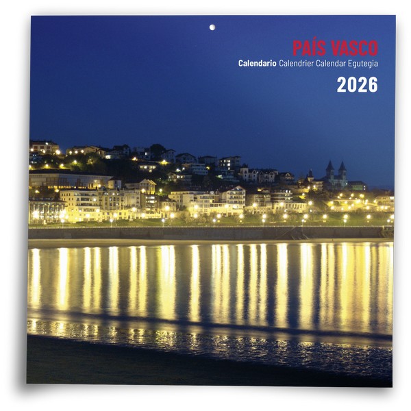 CALENDARIO 2026 PARED PAÍS VASCO