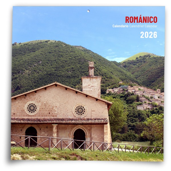 CALENDARIO 2026 PARED ROMÁNICO