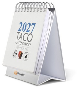 TACO CALENDARIO DEL CORAZÓN DE JESÚS - MESA SGDO. CORAZÓN - 2027