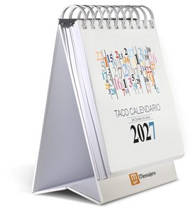TACO CALENDARIO DEL CORAZÓN DE JESÚS - MESA NÚMEROS - 2027