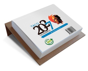 TACO CALENDARIO DEL CORAZÓN DE JESÚS - NOTAS CON SOPORTE - 2027