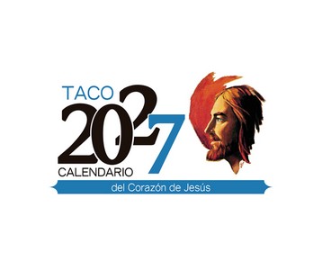 TACO CALENDARIO DEL CORAZÓN DE JESÚS - NOTAS CON IMÁN - 2027