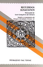 RECUERDOS IGNACIANOS. MEMORIAL DP. LUIS GONZALEZ DE CAMARA