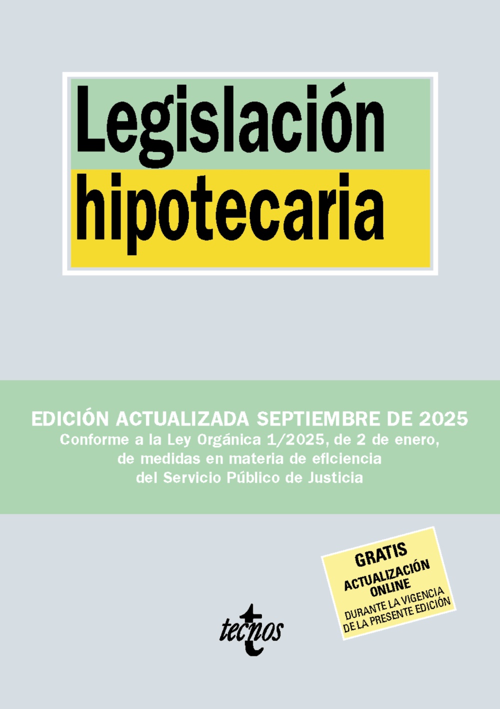 LEGISLACIÓN HIPOTECARIA