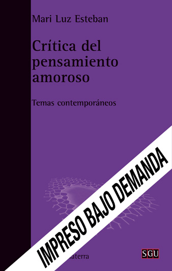 CRITICA DEL PENSAMIENTO AMOROSO