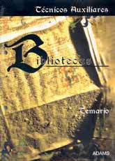 TEC AUXILIARES DE BIBLIOTECAS -TEMARIO