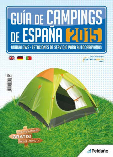 GUIA DE CAMPINGS 2015 DE ESPAÑA. BUNGALOWS-ESTACIONES DE SERVICIO PARA AUTOCARAVANAS