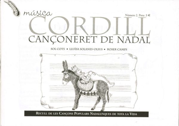 MUSICA CORDILL. CANÇONERET DE NADAL - CULTURA CORDILL 02