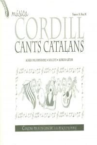 CANTS CATALANS - CULTURA CORDILL 10