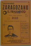 CALENDARIO ZARAGOZANO 2022. (NARANJA) PEQUEÑO