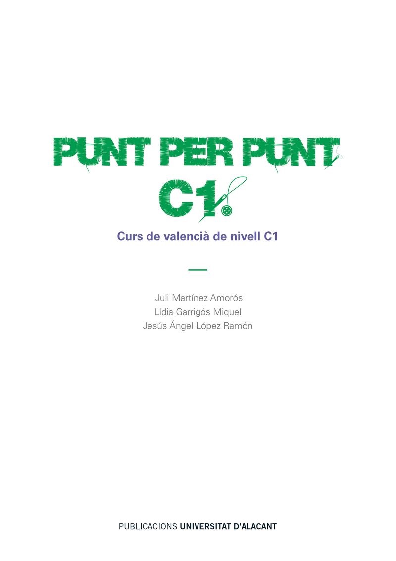 PUNT PER PUNT C1 NUEVA EDICIÓ