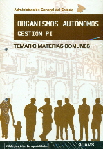 ORG AUTONOMOS GESTION PI - TEMARIO MATERIAS COMUNES