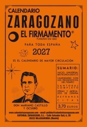 CALENDARIO 2027 ZARAGOZANO PEQUEÑO